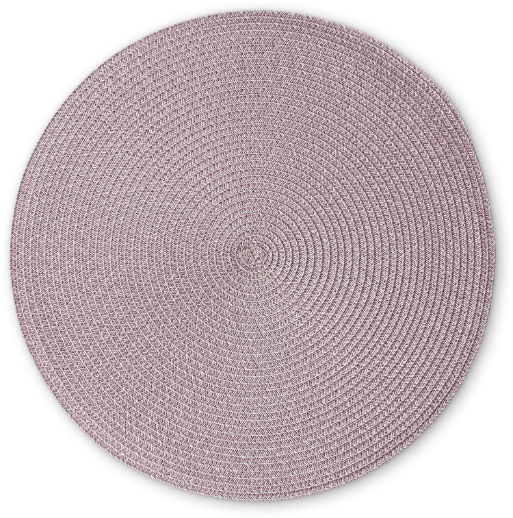 Continenta Tischset rund, Tischset, Untersetzer, Kunststoff, ø 38 cm, rosa, 6623