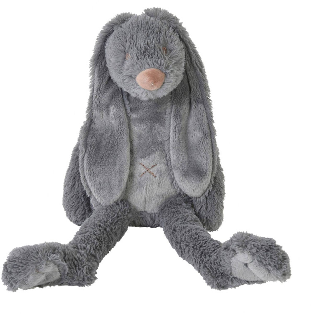 Happy Horse Kaninchen Richie Kuscheltier 38cm – dunkelgrau – Baby-Kuscheltier