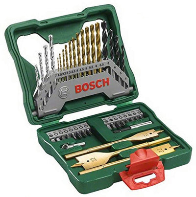 Bosch X-Line Bohrer-Set – 40-teilig – Holz, Metall und Stein