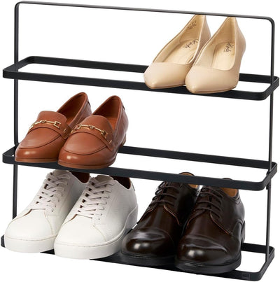 Yamazaki Schuhregal – breit – Turm – schwarz