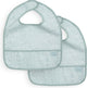 Jollein Lätzchen wasserdichte Schlange - Soft Green - 2 Stück