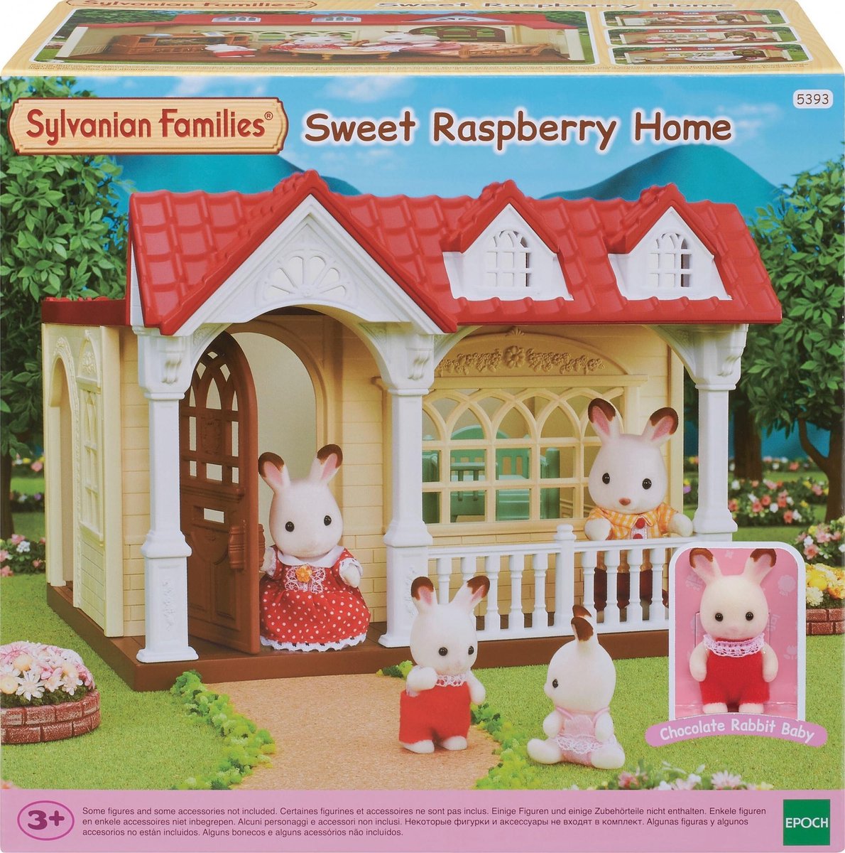 Sylvanian Family 5393 süßes Himbeerhaus