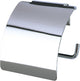 Geesa Hotel-Toilettenpapierhalter mit Klappe Chrom