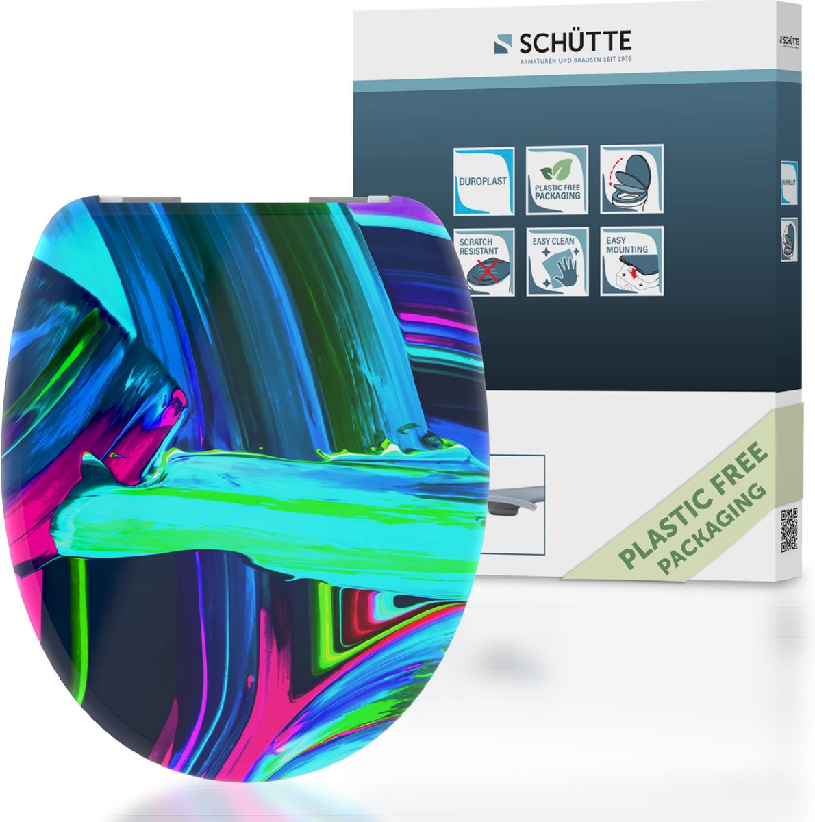 Schütte Schütte Toilettensitz mit weicher Neonfarbe