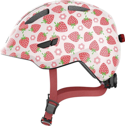 Abus Helm Smiley 3.0 LED Rose Strawberry S 45-50 cm