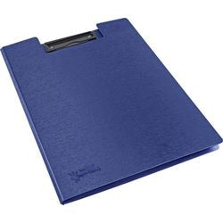 Klemmmappe Rapesco 1698 PP (Polypropylen) blau 4er Pack