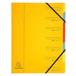 Sortiermappe Exacompta 54079e A4 gelb