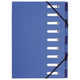Sortiermappe Exacompta 52982e A4 hellblau