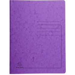 Ordner mit feder exacompta 240228e a4 lila