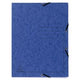 3-Klappen-Ordner Exacompta 55402e A4 blau