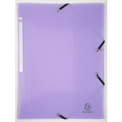 3-Klappen-Ordner Exacompta 55175e A4 Mauve