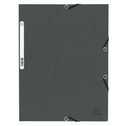 3-Klappen-Ordner Exacompta 55313e A4 grau