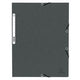 3-Klappen-Ordner Exacompta 55313e A4 grau