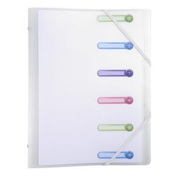 Sortiermappe Exacompta 56177e A4 mattiert