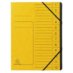 Sortiermappe Exacompta 541209e A4 gelb