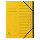 Sortiermappe Exacompta 541209e A4 gelb