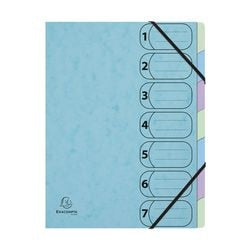 Sortiermappe Exacompta 56560e A4 Farbsortiment