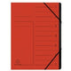 Sortiermappe Exacompta 540705e A4 rot