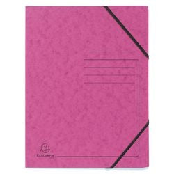 Ordner exacompta 555420e a4 rosa