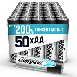 Batterien Energizer 7638900444933 AA, nicht wiederaufladbar, 50er-Packung