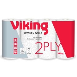 Küchenrolle Viking Standard 2-lagig weiß