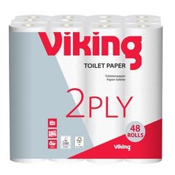 Toilettenpapier Viking Standard 2-lagig weiß