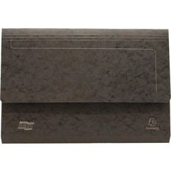 Document folder exacompta 4792z a4, foolscap black