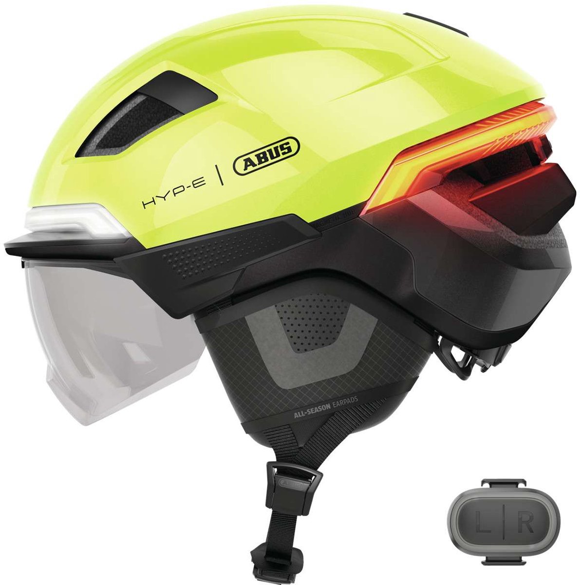 Abus Smart Helm Hyp-e Ace Signalgelb S 51-55cm