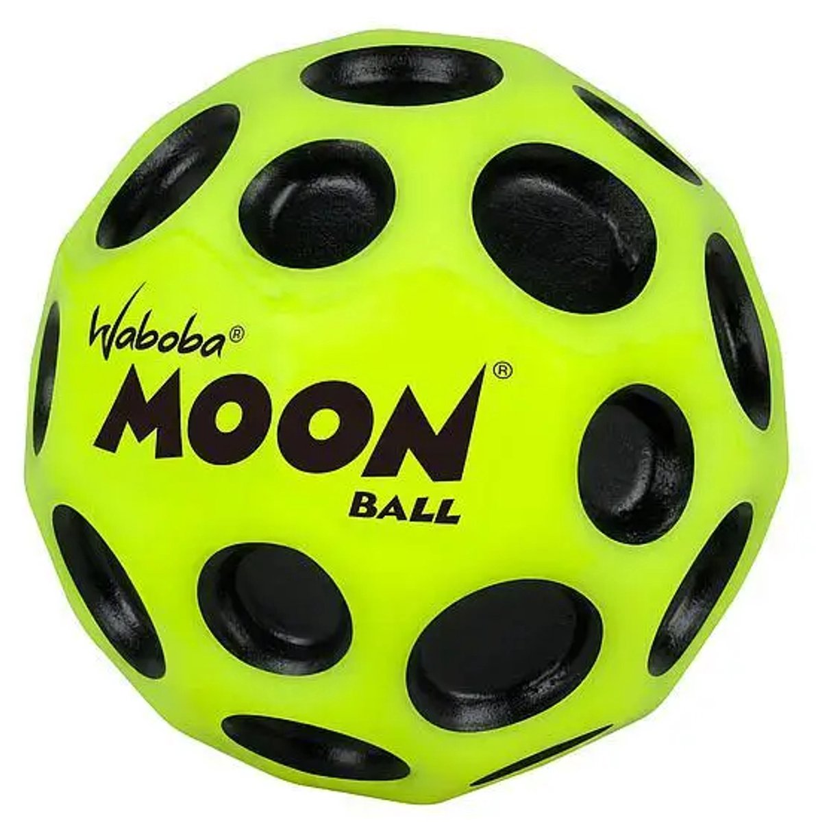 Waboba Hüpfball Original Mondball - Gelb - ø 6,3cm