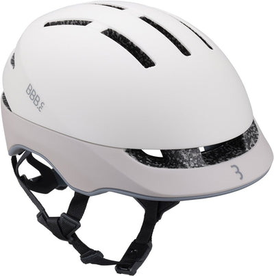 Bbb Cycling Sidestreet Mips Urban Fahrradhelm – Unisex – E-Bike-Helm mit Fidlock-Verschluss – 14 Belüftungslöcher – M (55–59 cm) – mattes warmes Graubeige