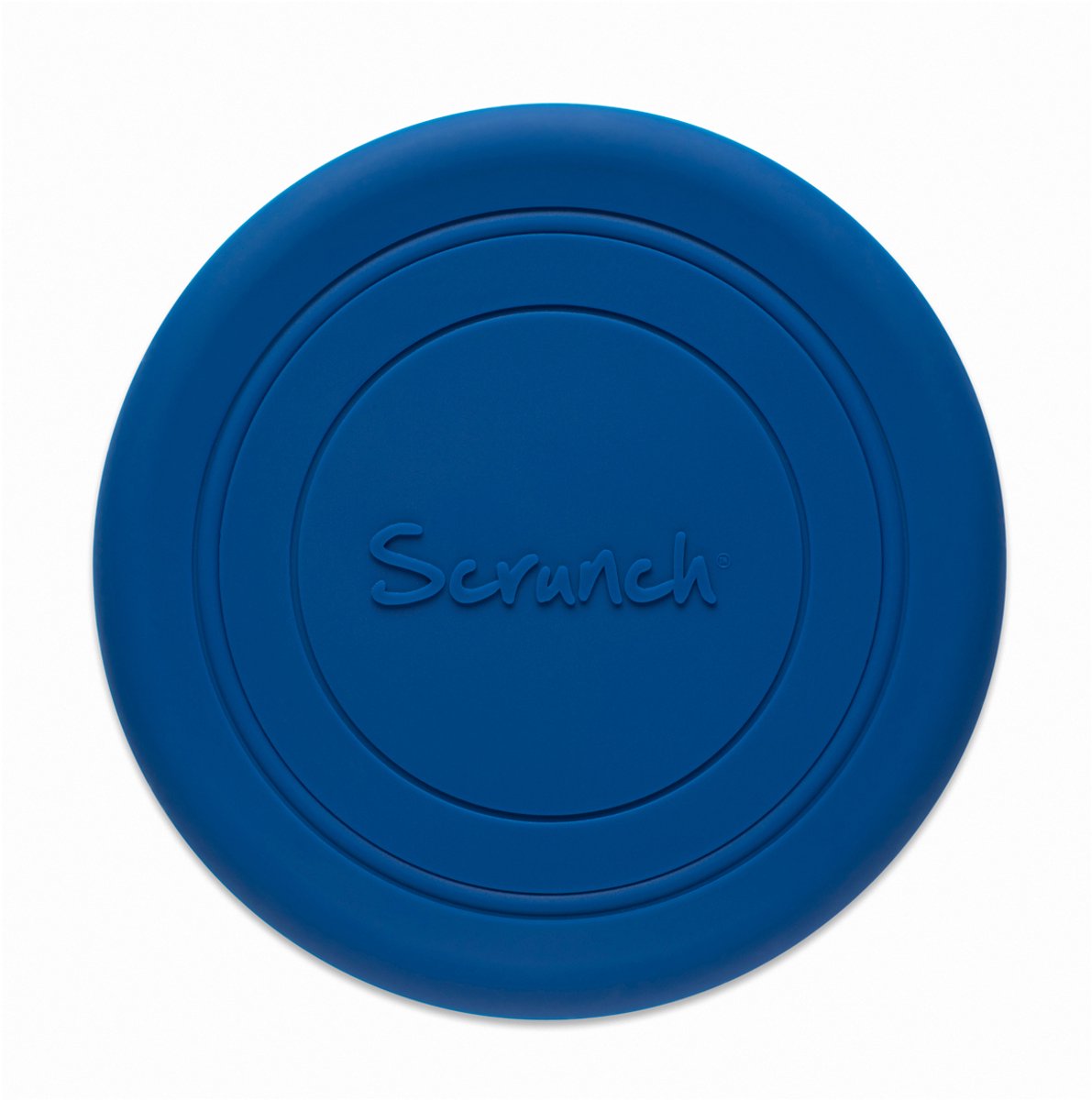 Scrunch-Frisbee – blau – faltbar – recycelbar