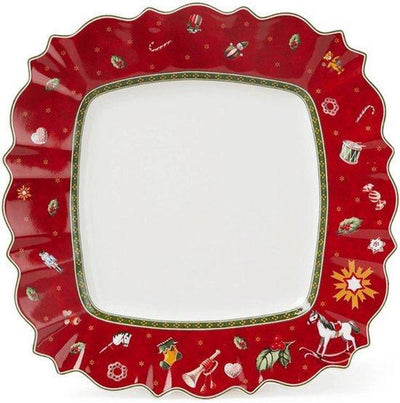 Villeroy Boch Speiseteller Toy's Delight - Rot - 28 x 28 cm