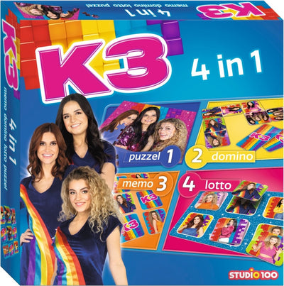Studio 100 4-in-1 Game Box