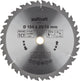 Wolfcraft - Kreissägeblatt 184x20 mm - 22 Zähne - braune Serie - 6646000