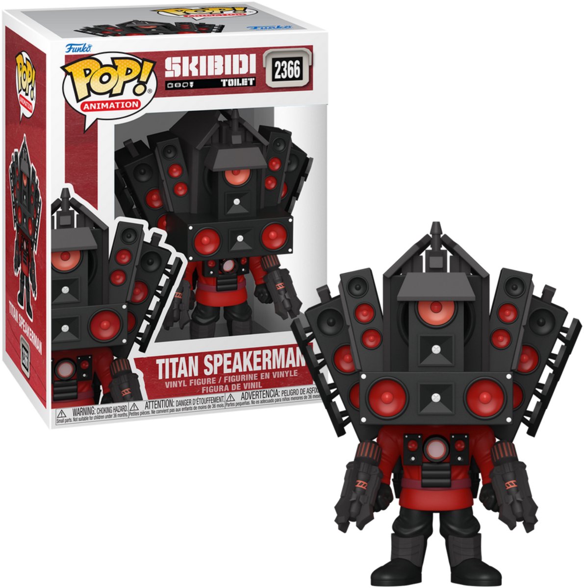 Funko Pop Vinyl: Skibidi S2 – Titan Speakerman