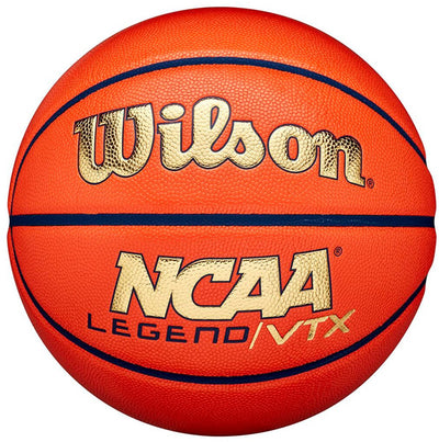 Wilson NCAA Legend VTX Gold Basketball Größe 7 für drinnen und draußen