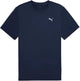 Puma Tad Essential solides Katzen-T-Shirt in der Farbe Marine.