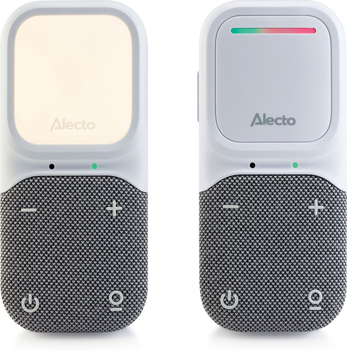 Alecto Babyphone – Audio-Babyphone – Full Eco Dect – Nachtlicht – lange Standby-Zeit – DBX135 – Weißgrau