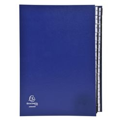 Sortiermappe Exacompta 621229e A4 blau