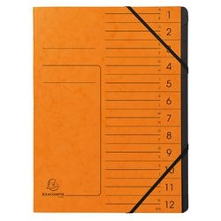 Sortiermappe Exacompta 541204e A4 Orange
