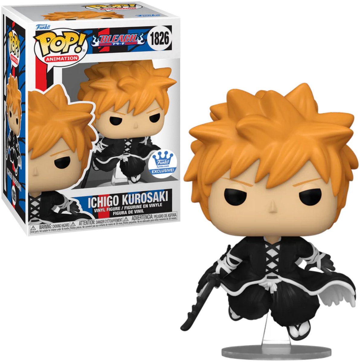 Funko-Pop! Animation: Bleach – Ichigo Kurosaki #1826 exklusiv