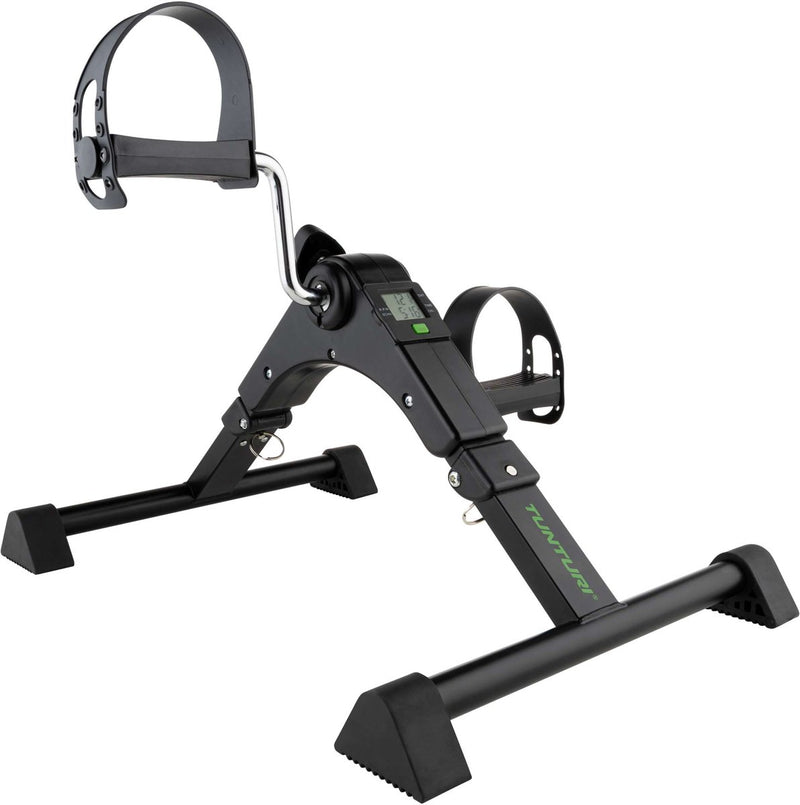 Tunturi Minibike Stuhlfahrrad – Heimtrainer – Minifahrrad mit einstellbarem Widerstand – Fahrradtrainer magnetisch gebremst – Schreibtischfahrrad – Schwarz