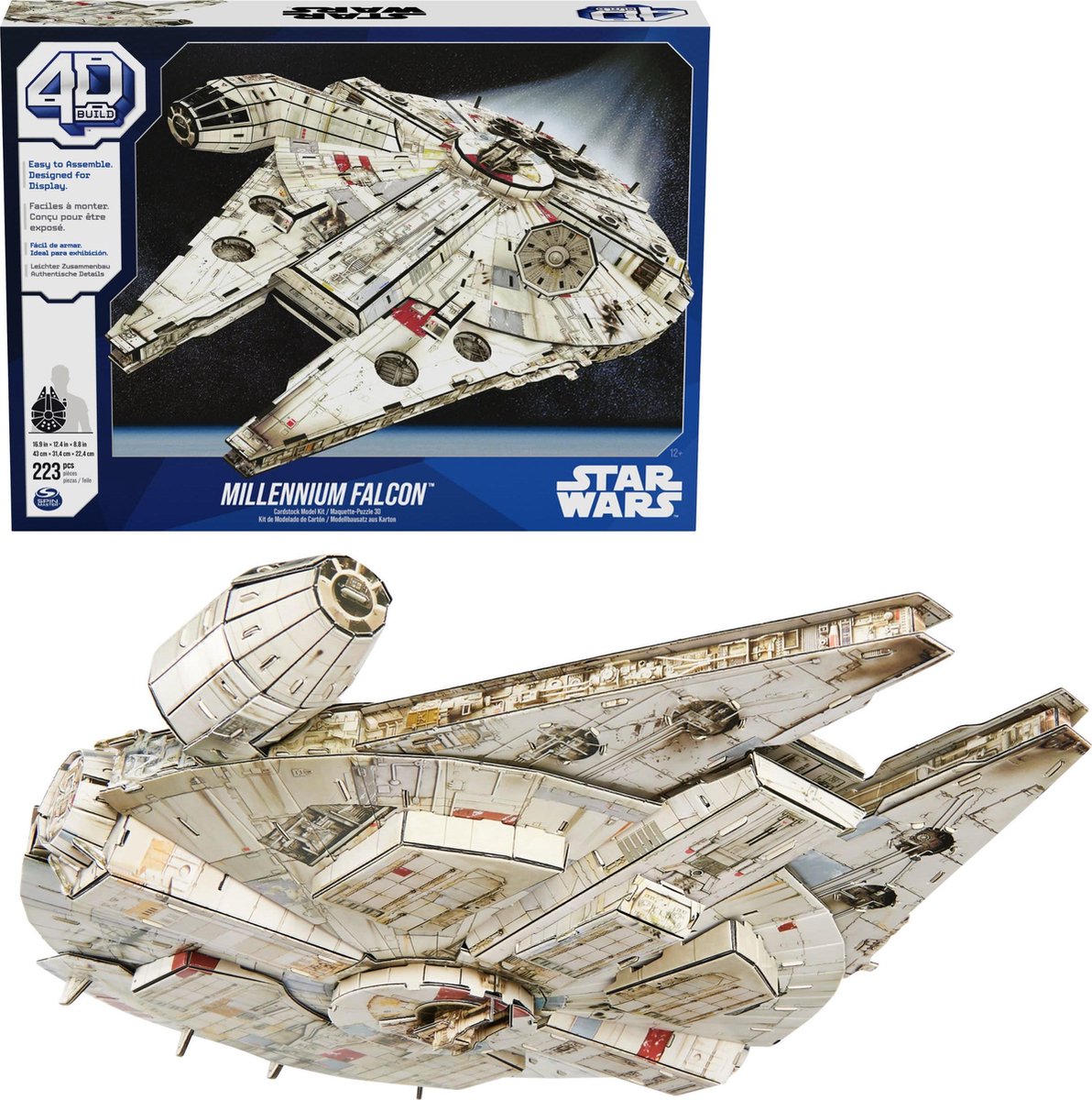Spin Master Star Wars: 4d Build Millenium 3D -Puzzle
