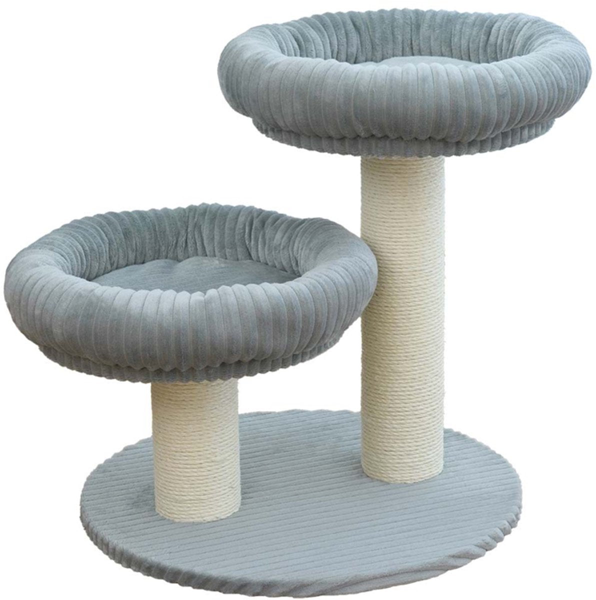 Ebi Kratzbaum Cordoba | 60x60x65cm hellgrau