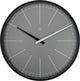 Nexttime nxt grey – Wanduhr – 40 cm – Metall – grau