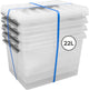 Sunware – Q-Line-Aufbewahrungsbox mit Deckel – 22 l – 4er-Set – transparentes Grau