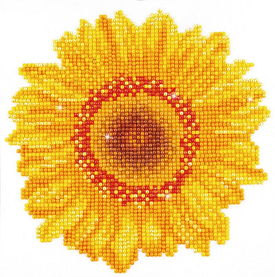 Diamond dotz® Diamond Dotz Sunflower - Diamantmalerei - 3.257 Dotz - 20x20 cm