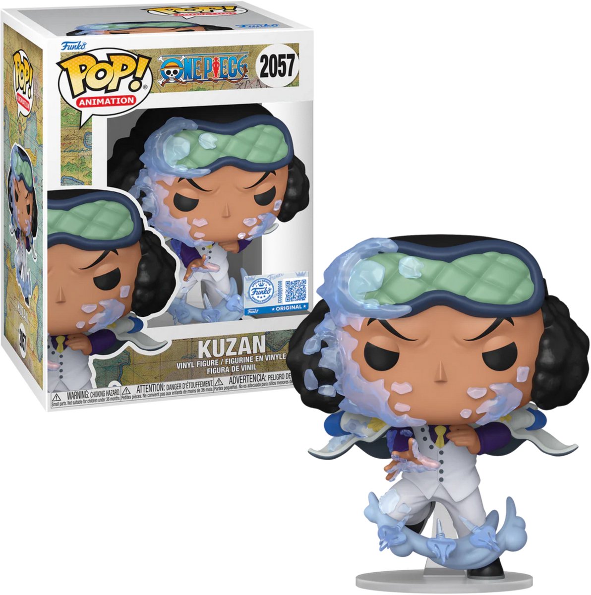 Funko-Pop! Animation: One Piece – Kuzan #2057, exklusive Sonderausgabe