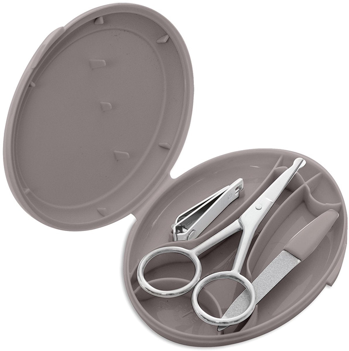 Bébé-jou Baby-Maniküre-Set Kreidebraun