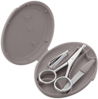 Bébé-jou Baby-Maniküre-Set Kreidebraun